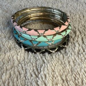 Bangle Bracelets Set of 4